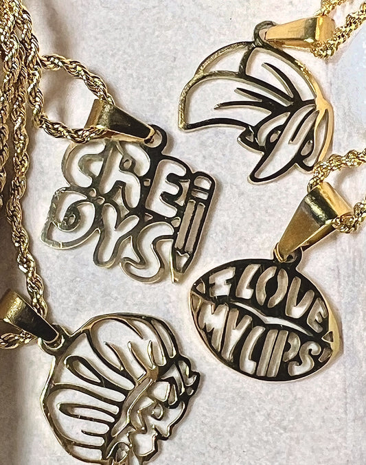 'Rep Your Flex' Necklaces