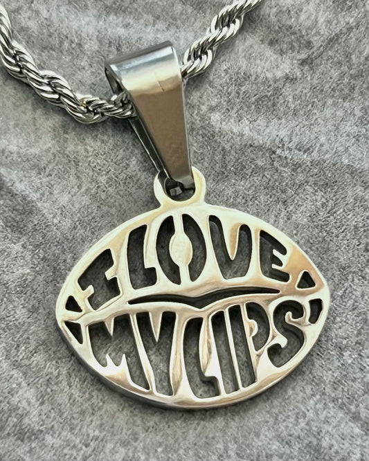 'I Love My Lips' Necklace (Pre-Order)